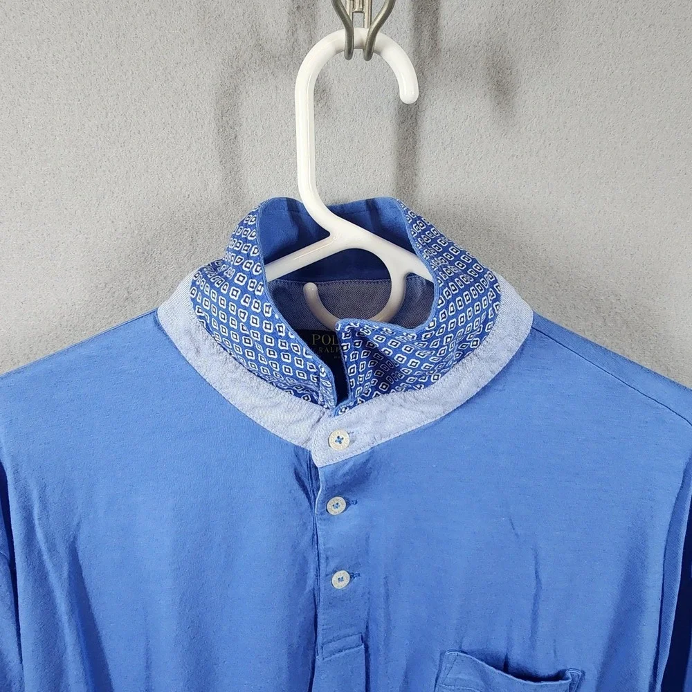 Polo Golf Ralph Lauren Polo Shirt Mens XL Modal Blend Pocket Pony Golf‎